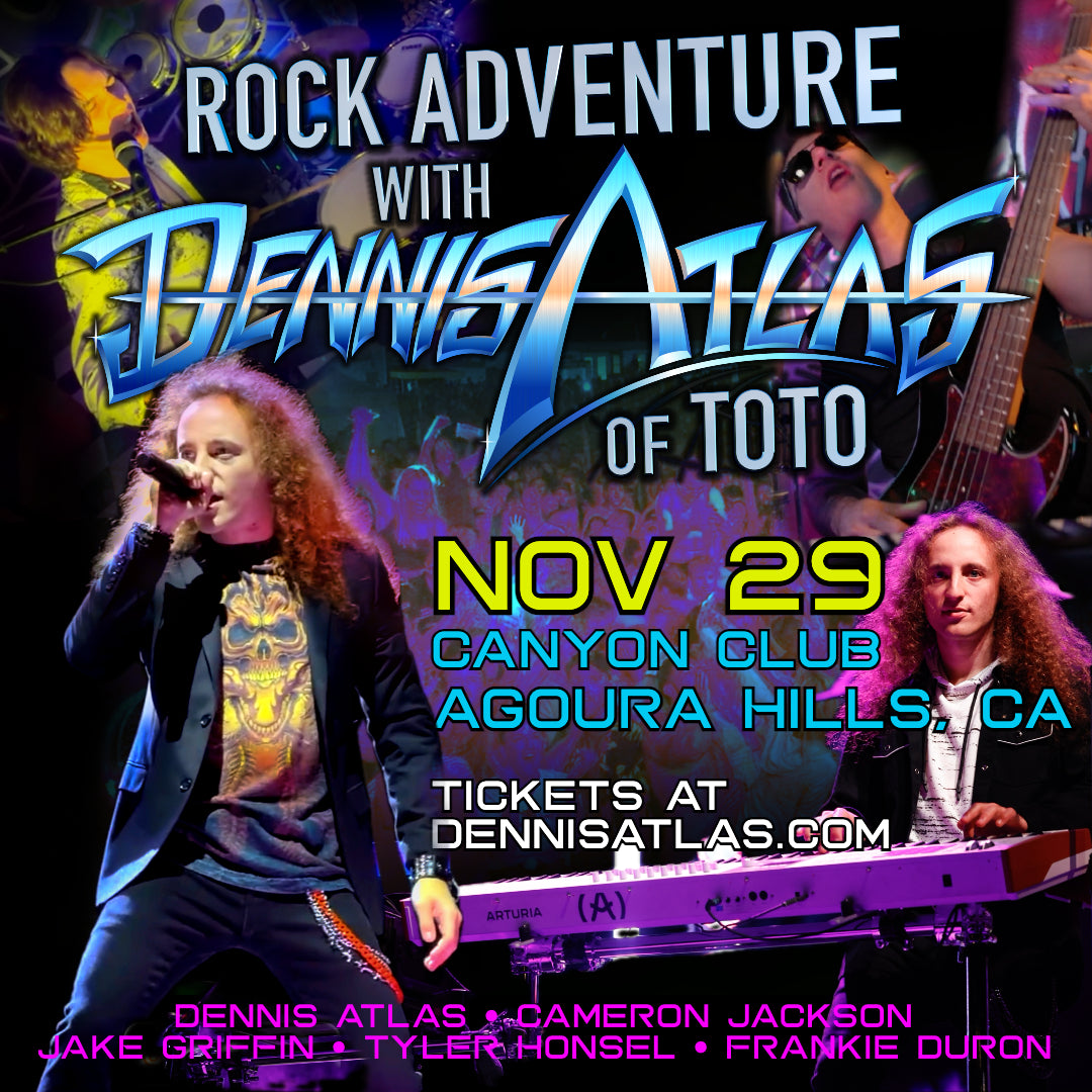 TICKETS to Dennis Atlas (Rock Adventure Show) - Nov 29